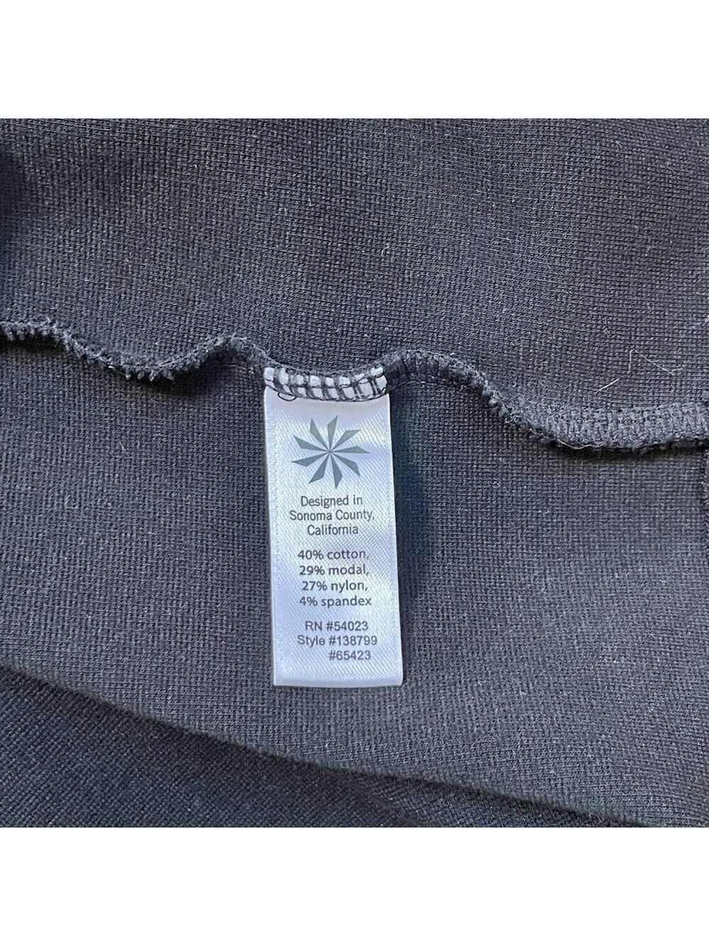 Athleta Black and Grey Casual Dress, size medium - Picture 5 of 14